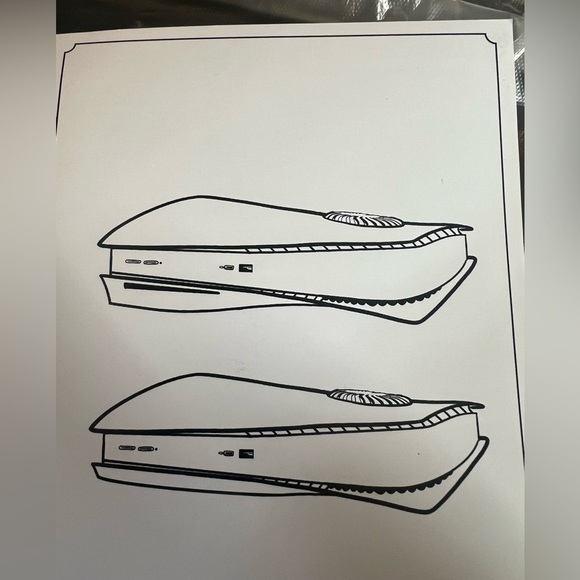 Spider Design Gaming Console Faceplate For PS5 - Picture 3 of 4